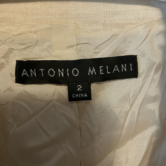 ANTONIO MELANI | Women's Cream Blazer | Size 2 - Picture 3 of 7